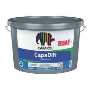 Caparol CapaDIN, weiß und altweiß