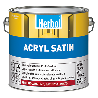 Acryl-satin